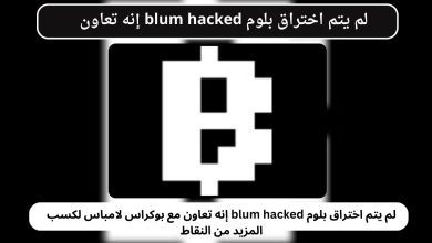 بلوم blum hacked